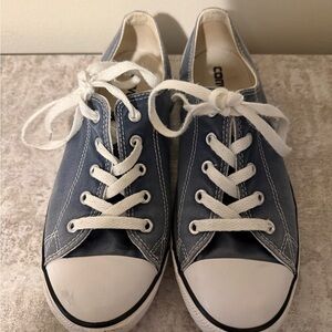 Converse Denim Blue Low Top Sneakers